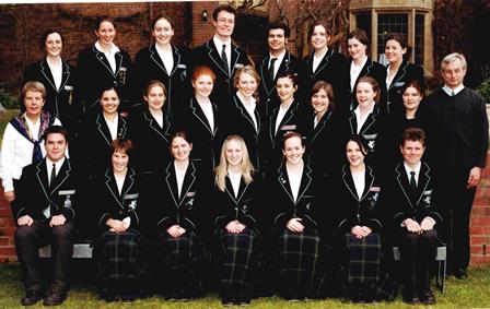 Senior School Choir, 2002.